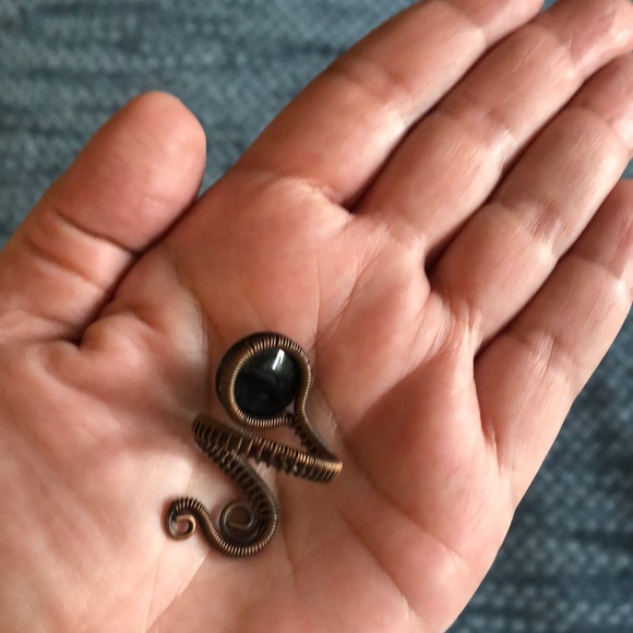 Handmade wire wrap ring - Picture 3 of 5